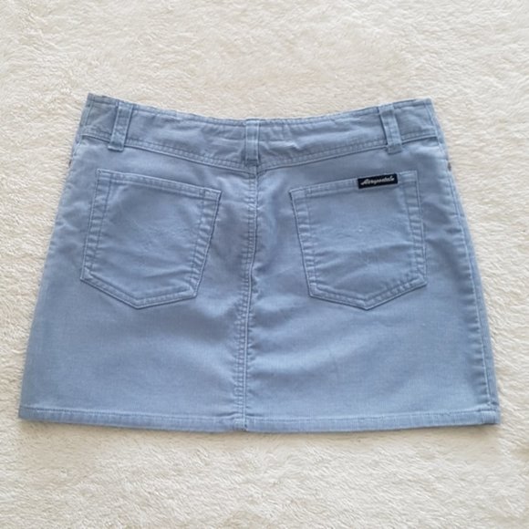 Aeropostale vintage Y2K periwinkle corduroy skirt - Picture 2 of 9
